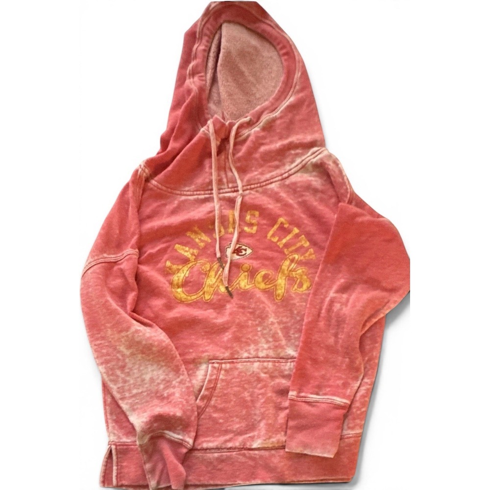 Touch by Alyssa Milano Kansas City Chiefs NFL Football Red Hoodie Sweatshirt S